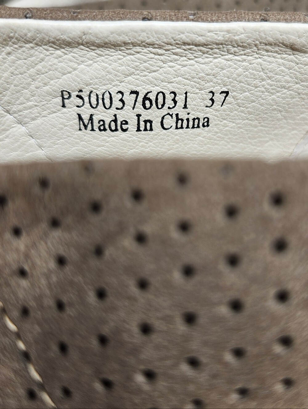 Fly London Yala Taupe Perforated Leather Ankle Strap Peep-Toe Wedge Heel Sandals - Picture 13 of 15